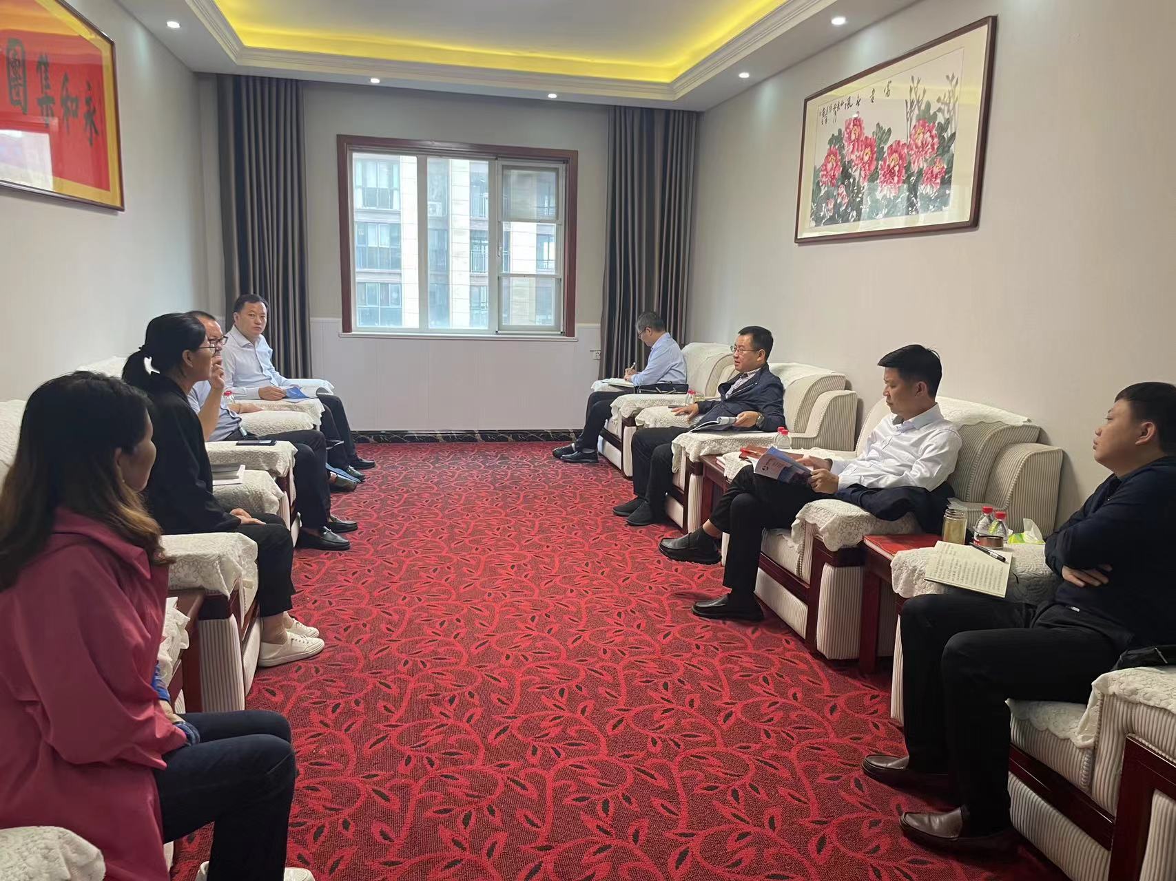 在關懷中砥礪前行——省紀委監(jiān)委、市紀委監(jiān)委、市紀監(jiān)統(tǒng)戰(zhàn)部紀檢監(jiān)察組一行蒞臨永和集團調研考察營商環(huán)境